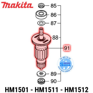 Inducido Original HM1501 HM1511 HM1512 515544-2