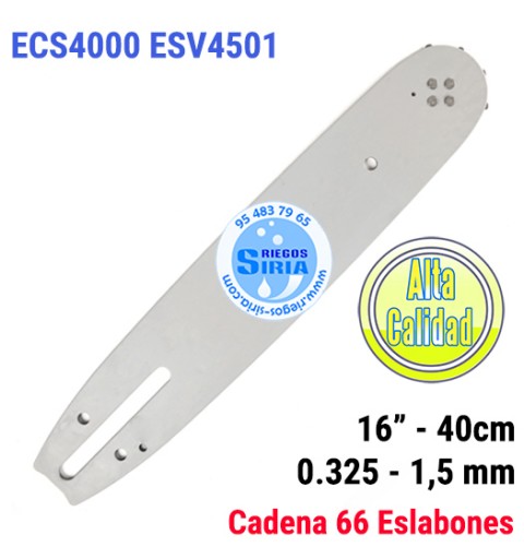 Espada 0.325" 1,5mm 40cm adap ECS4000 ESV4501 120054