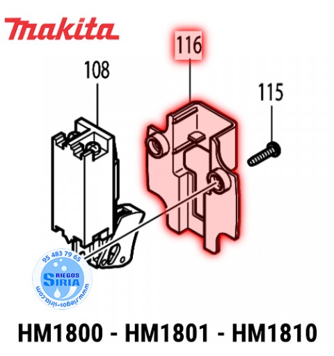 Protector Interruptor Original HM1800 HM1801 HM1810 418331-7