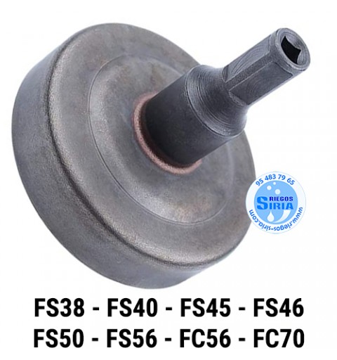 Campana Embrague compatible FS38 FS40 FS45 FS46 FS50 FS56 FC56 FC70 KM56 021502