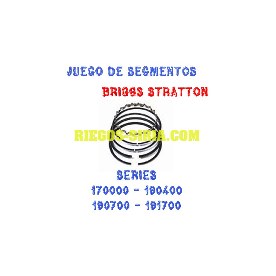 Juego segmentos compatible BS 170000 190400 190700 191700