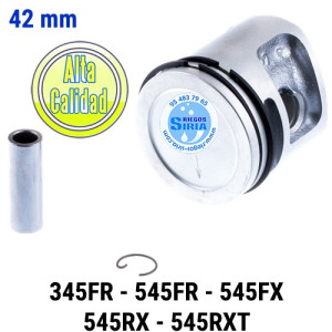 Piston Tronçonneuse Husqvarna 345, diamètre 42 mm - Réf. 362053