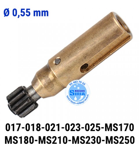 Bomba Engrase compatible 017 018 021 023 025 MS170 MS180 MS210 MS230 MS250 0,55mm 020051