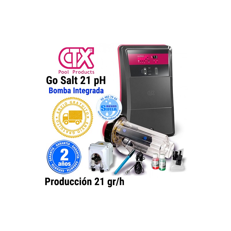 Clorador Salino CTX Go Salt pH 21 70288
