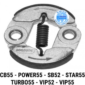 Embrague compatible C42 Power55 Star55 Turbo55 Vip52 Vip55 SB52 160023