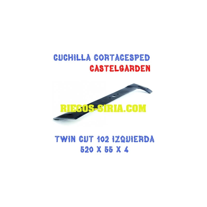 Cuchilla Cortacesped Castelgarden Twin Cut 102 (Corte a Izquierda) 110023