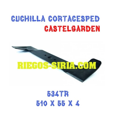 Cuchilla Cortacesped Castelgarden 534 TR 110034