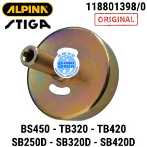 Campana de Embrague Original BS45D TB320 TB320D TB420 TB420D SB250D SB320D SB420D 160254