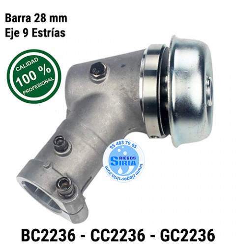Cabezal 28mm 9 Estrías compatible BC2236 CC2236 GC2236 130564