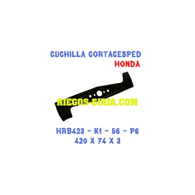 Cuchilla Cortacesped Honda HRB423 K1 56 P6 110037