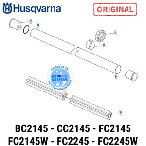 Tubo de Transmisión Original BC2145 CC2145 FC2145 FC2145S FC2145W FC2245 FC2245W 130565