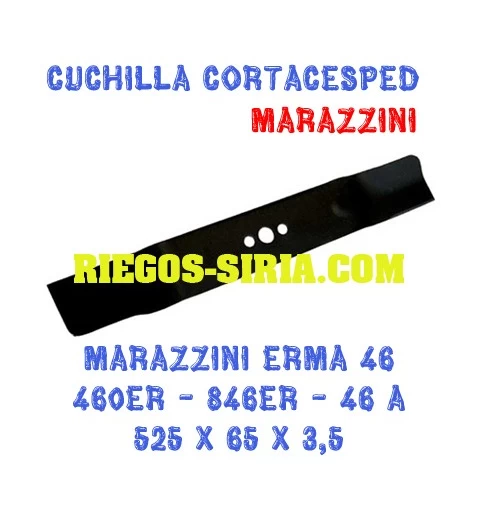 Cuchilla Cortacesped Marazzini 46 460ER 846ER 46A