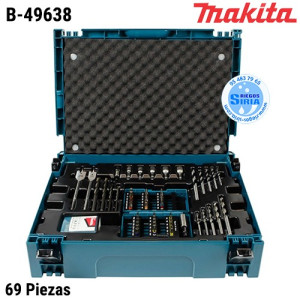 B-49638 Set Accesorios Makpac 69 Piezas B-49638