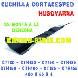 Cuchilla Cortacesped Husqvarna CT130 CTH160 D