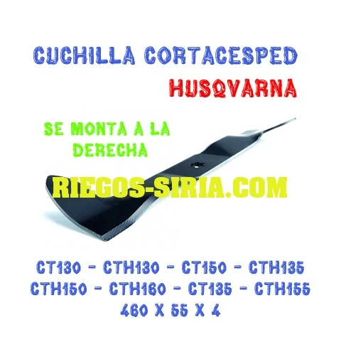 Cuchilla Cortacesped Husqvarna CT130 CTH160 D