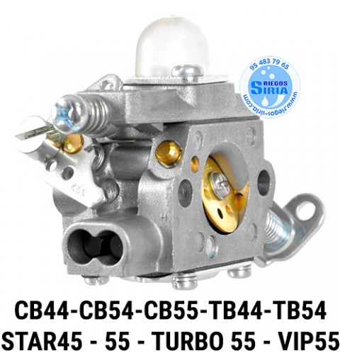 Carburador compatible CB44 CB54 CB55 POWER45 POWER55 TB44 TB54 STAR45 STAR55 TURBO55 VIP55 160005