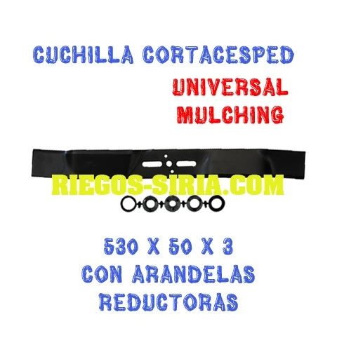 Cuchilla Cortacesped Universal Mulching 53 cm