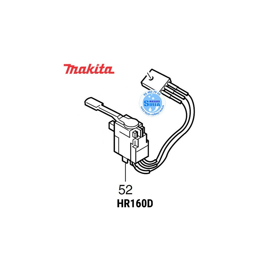 Interruptor Original HR160D 651911-8