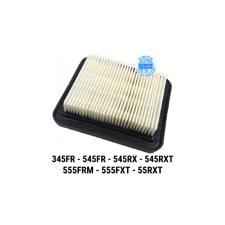 Filtro Aire compatible 345FR 545FR 545FX 545FXT 545RX 545RXT 555FRM 555FX 555FXT 555RXT 030512