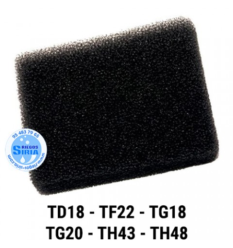 Filtro Aire compatible TD18 TF22 TG18 TG20 TH43 TH48 060035