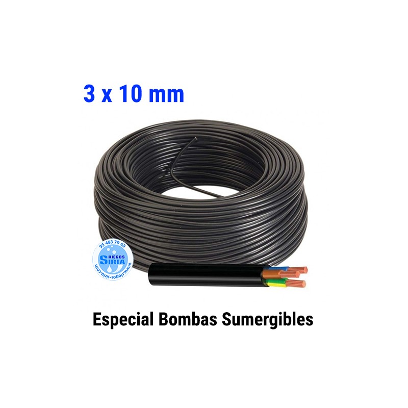 Cable eléctrico RV-K 3 x 10 mm2 (Precio por metro) MC310