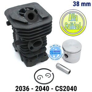 Cilindro Completo compatible 2036 2040 CS2040 38mm 030092