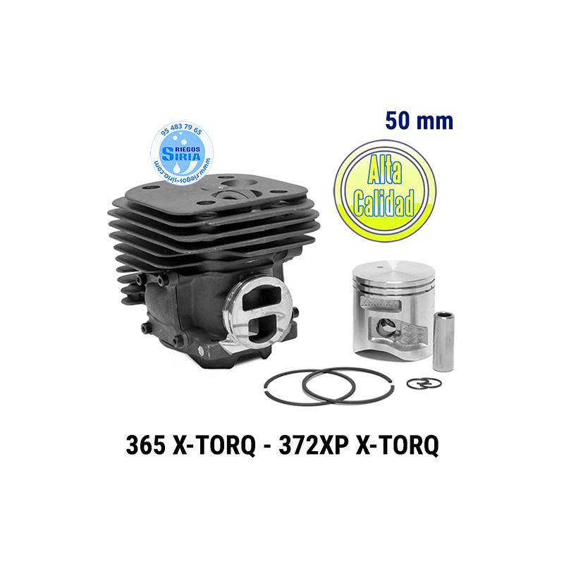 Cilindro Completo compatible 365 XTorq 372XP XTorq 50mm 030119