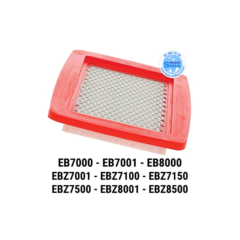 Filtro Aire compatible EB7000 EB7001 EB8000 EBZ7001 EBZ7100 EBZ7150 EBZ7500 EBZ8001 EBZ8500 030647