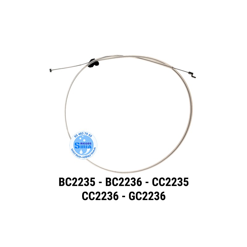 Cable Acelerador compatible BC2235 BC2236 CC2235 CC2236 GC2236 030354