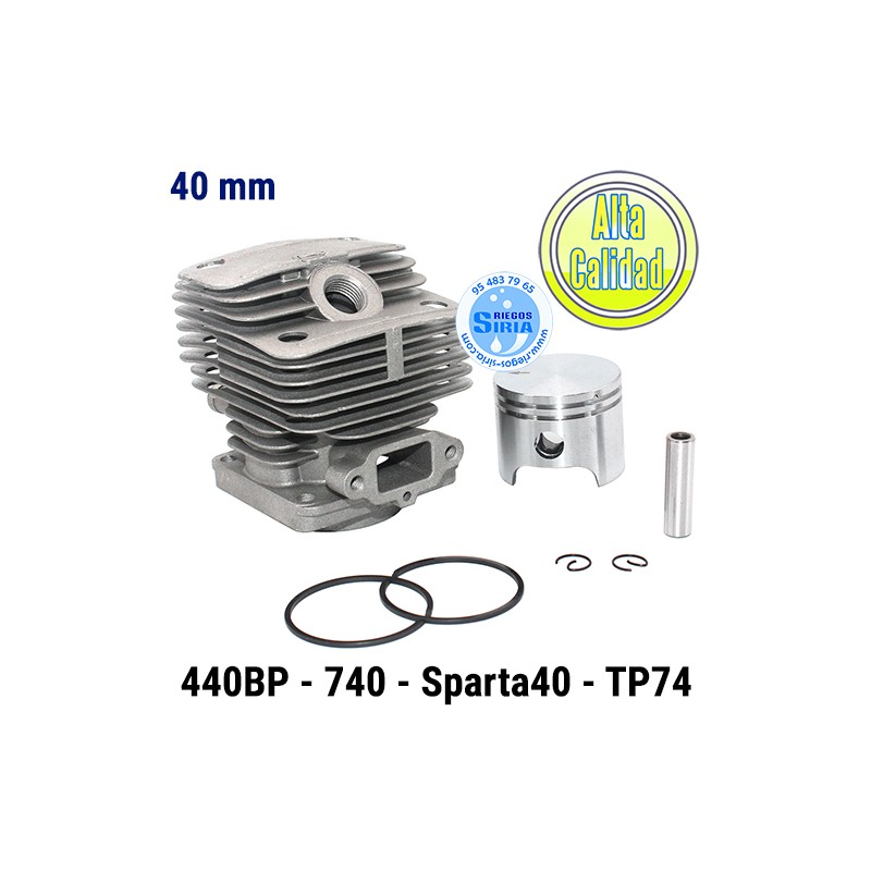 Cilindro Completo compatible 440BP 740S 740T Sparta40 TP74 40mm 090071