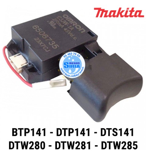 Interruptor Original BTP131 BTP141 DTP131 DTP141 DTS131 DTS141 DTW280 DTW281 DTW284 DTW285 650673-5