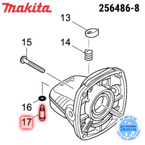 Bulón Anclaje 4 Original Makita 256486-8 256486-8