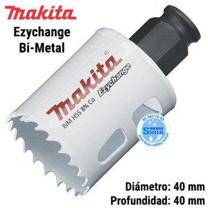 Broca de Corona BiMetal Ezychange 40 x 40mm E-03779