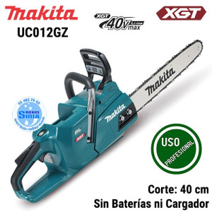 Sierra de Cadena 40Vmax XGT BL 400mm UC012GZ UC012GZ