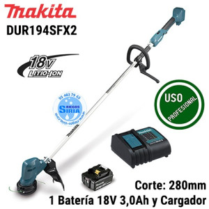 199480-6 OFERTA Pack 2 BATERÍAS 18V 6Ah y CARGADOR Rápido