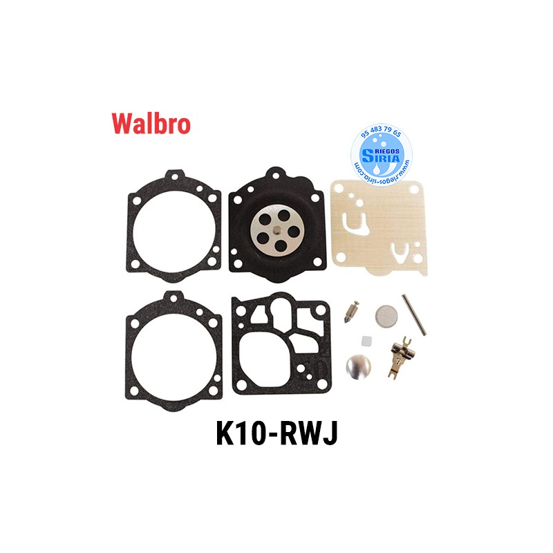 Kit Reparación Carburador compatible Walbro K10 RWJ 020971