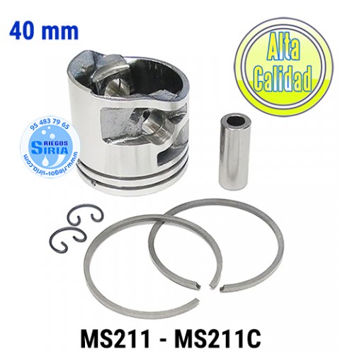 Pistón Completo compatible MS211 MS211C 40mm 020505