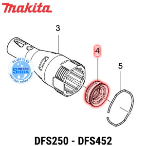 Casquillo Polvo Original DFS250 DFS452 424665-8