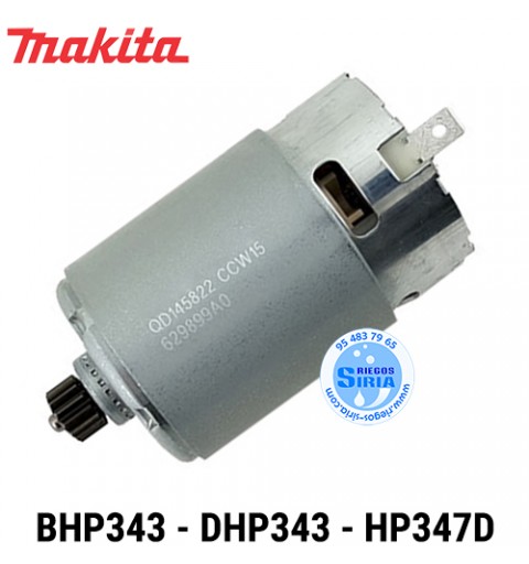Motor 14,4V Original BHP343 DHP343 HP347D 629900-1