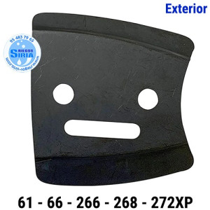 Chapa Cadena Exterior compatible 61 66 266 268 272XP 030078