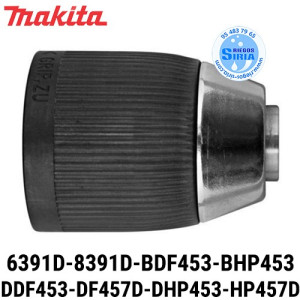 Portabrocas Automático Original 6391D 8391D BDF453 BHP453 DDF453 DF457D DHP453 HP457D HP488D 766004-9