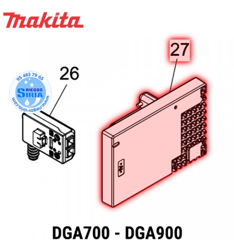 Controlador Original DGA700 DGA900 135935-7