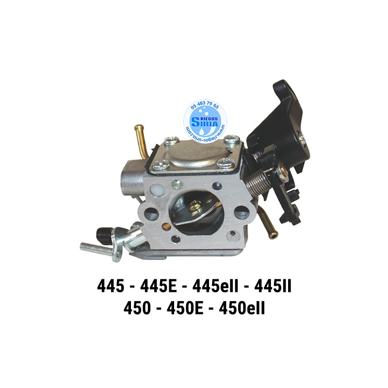 Carburador compatible 445 445E 445eII 445II 450 450E 450eII 030532