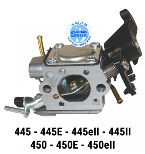 Carburador compatible 445 445E 445eII 445II 450 450E 450eII 030532