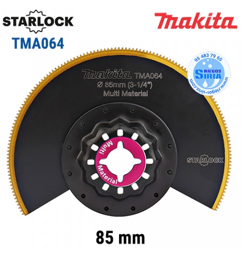 Cuchilla Corte Segmentada 85mm Starlock TMA064 B-64973
