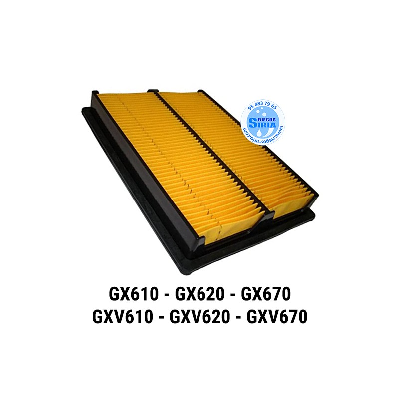 Filtro de Aire compatible GX610 GX620 GX670 GVX610 GXV620 GXV670 000062