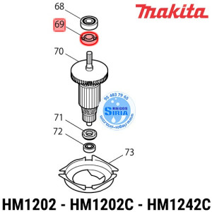 Retén Aceite 17 Original HM1202 HM1202C HM1242C 213273-8