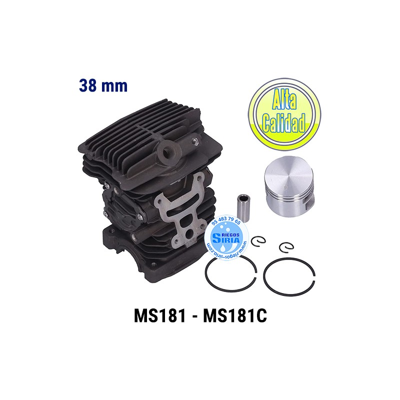 Cilindro Completo compatible MS181 MS181C 38mm 020143