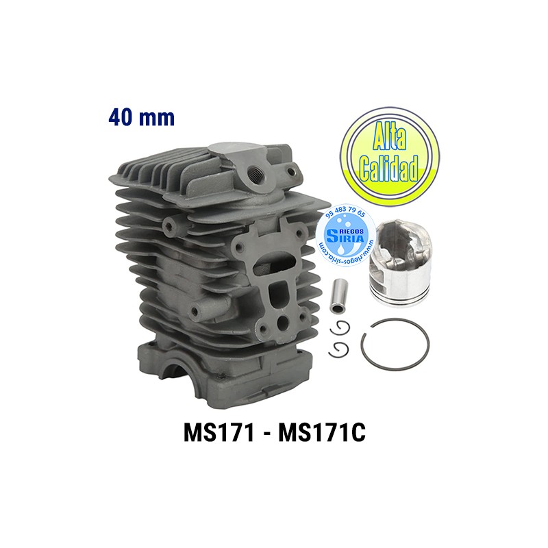 Equipo de Motor Completo compatible MS171 MS171C 40mm 021572