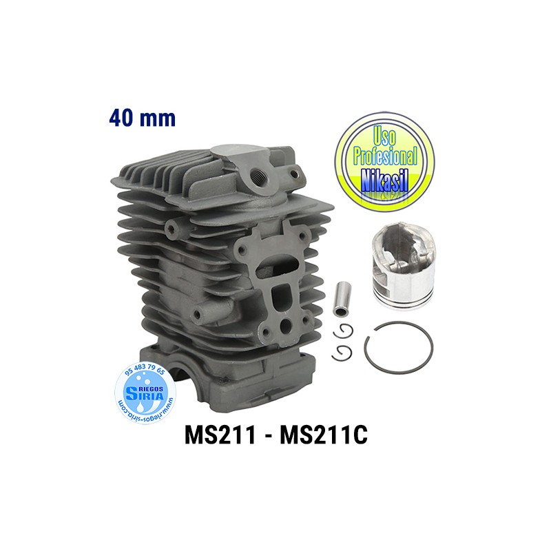 Cilindro Profesional compatible MS211 MS211C 40mm 020542